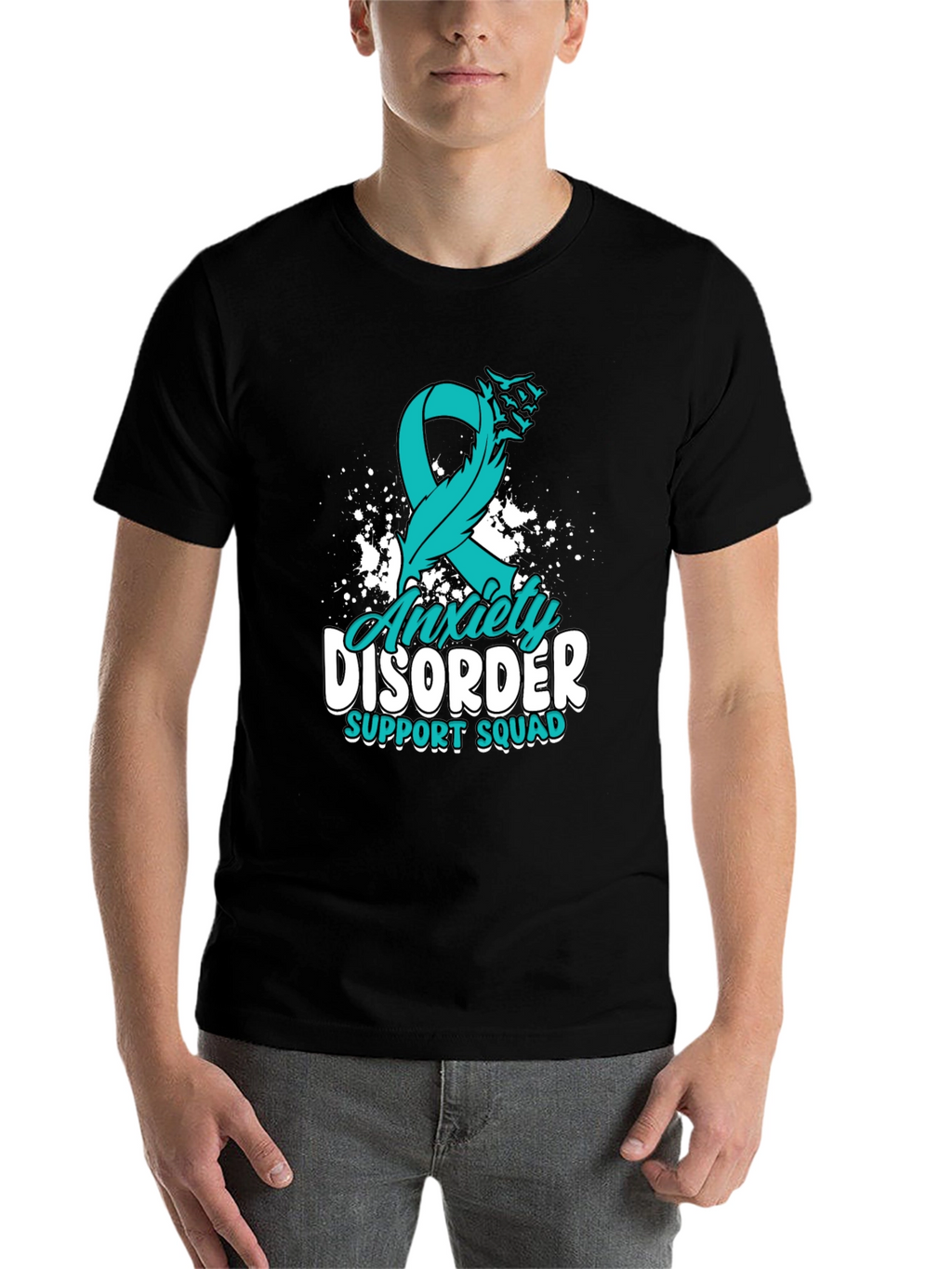 Anxiety Disorder Support Squad Awareness Tee