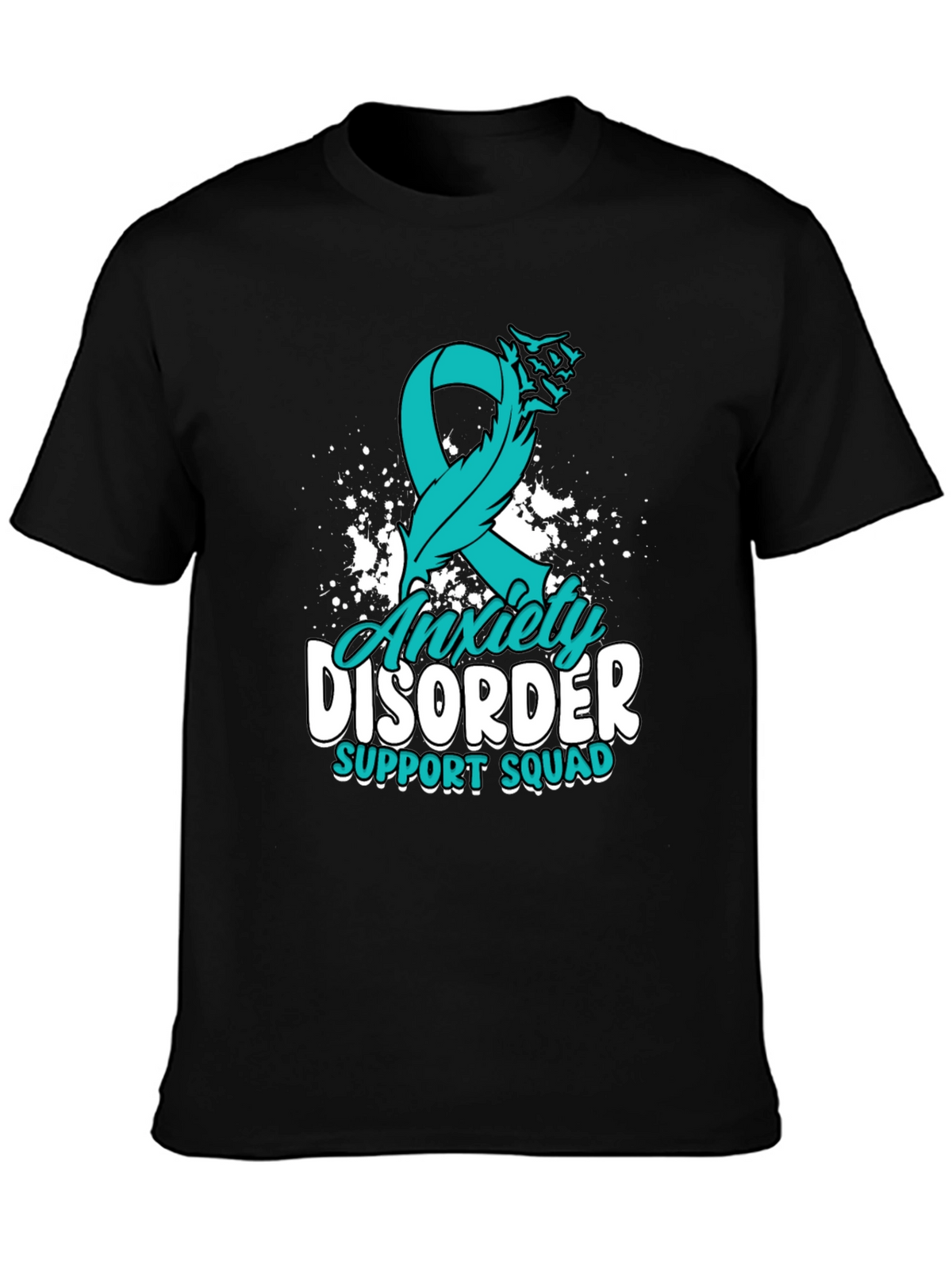 Anxiety Disorder Support Squad Awareness Tee