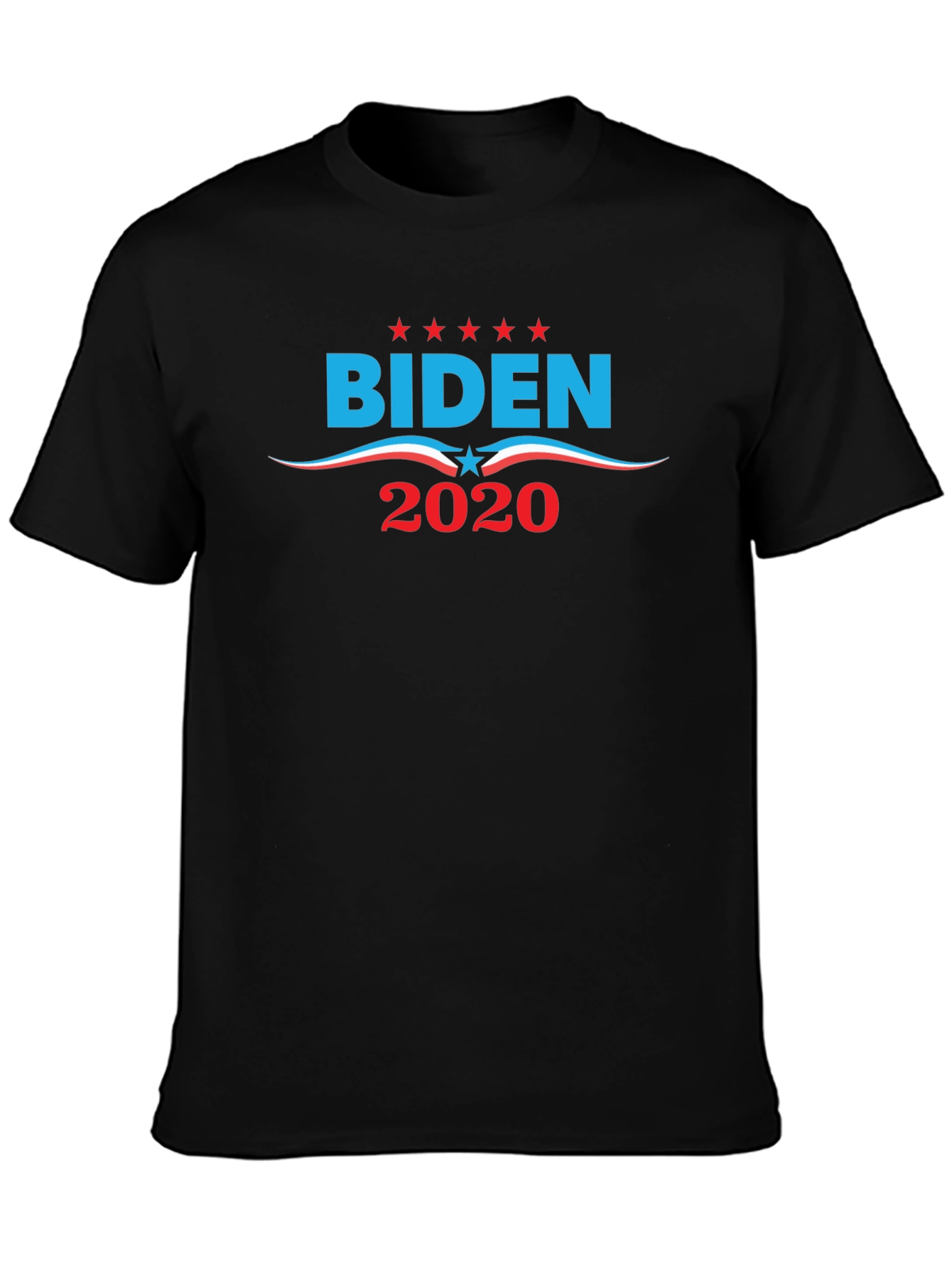 Biden 2020 Graphic Print Black T-Shirt