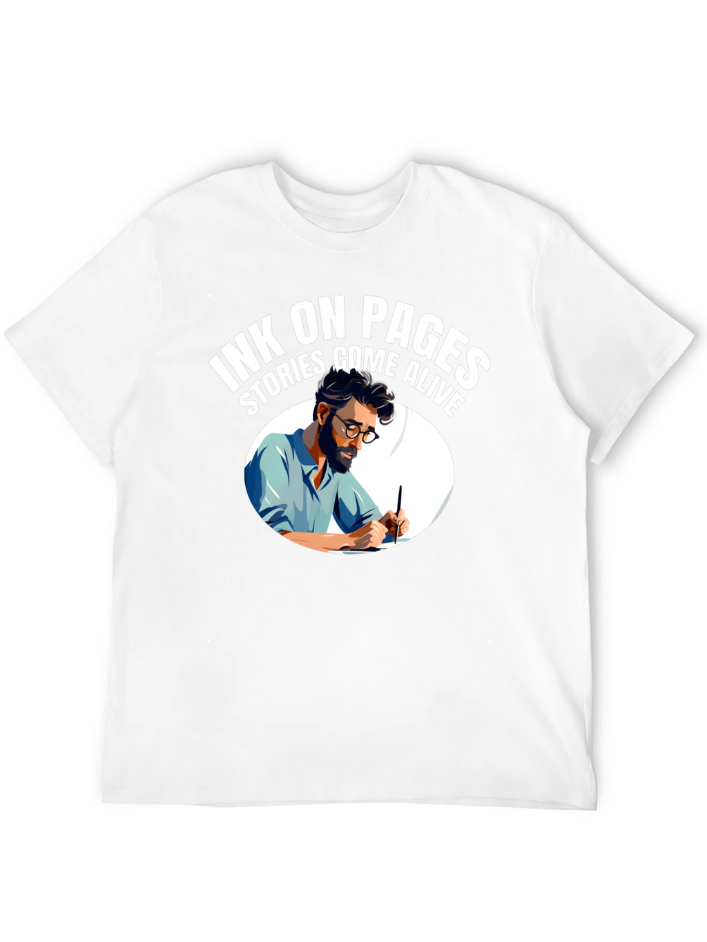 Ink On Pages T-Shirt - Stories Come Alive!