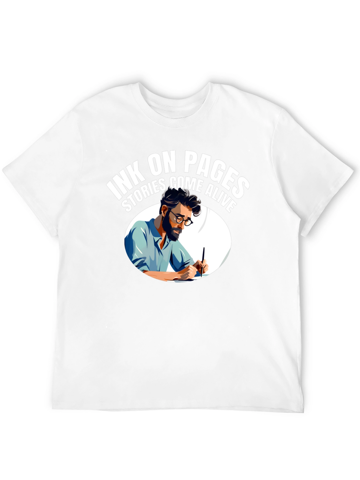 Ink On Pages T-Shirt - Stories Come Alive!