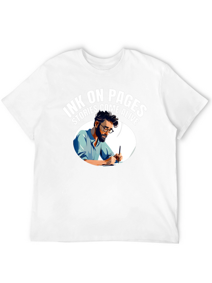 Ink On Pages T-Shirt - Stories Come Alive!