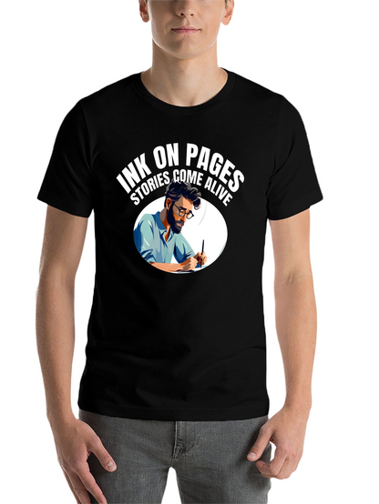 Ink On Pages T-Shirt - Stories Come Alive!