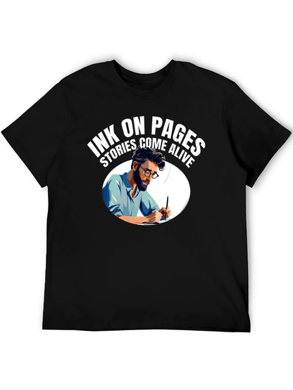 Ink On Pages T-Shirt - Stories Come Alive!