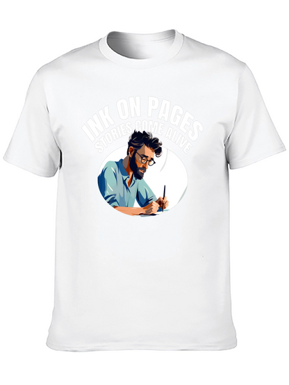 Ink On Pages T-Shirt - Stories Come Alive!