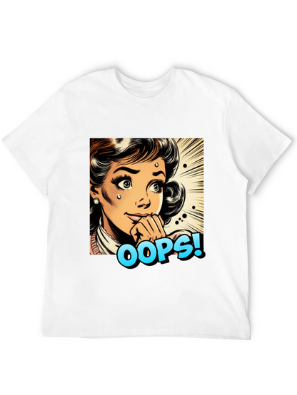 Retro Oops! Pop Art Graphic Tee