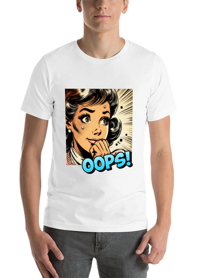 Retro Oops! Pop Art Graphic Tee