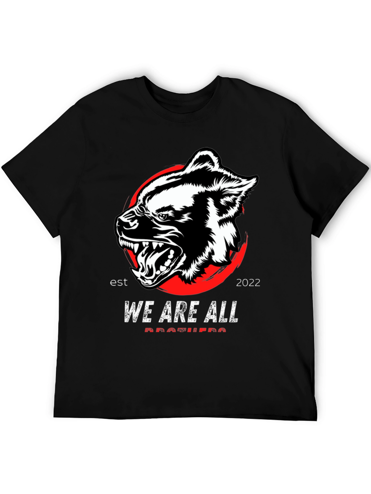 We Are All Anzillera Black T-Shirt
