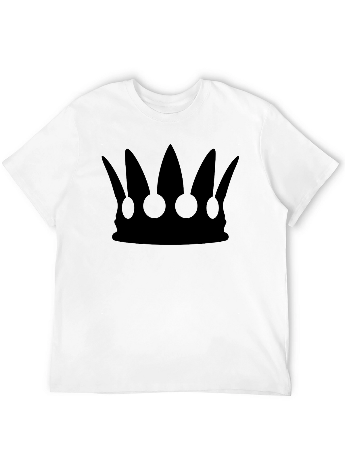 Crown Graphic Tee - Black