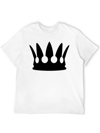 Crown Graphic Tee - Black