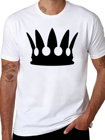 Crown Graphic Tee - Black