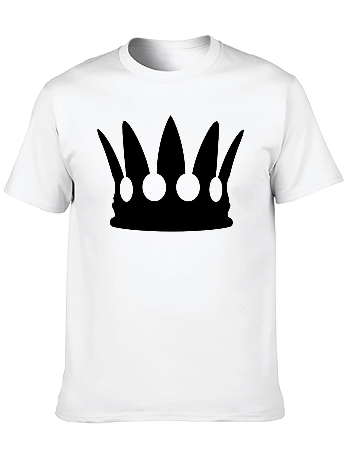 Crown Graphic Tee - Black