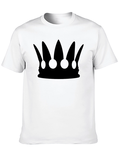 Crown Graphic Tee - Black