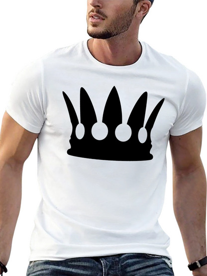 Crown Graphic Tee - Black