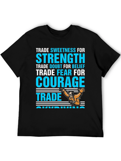 Courage Skydiving Graphic T-Shirt