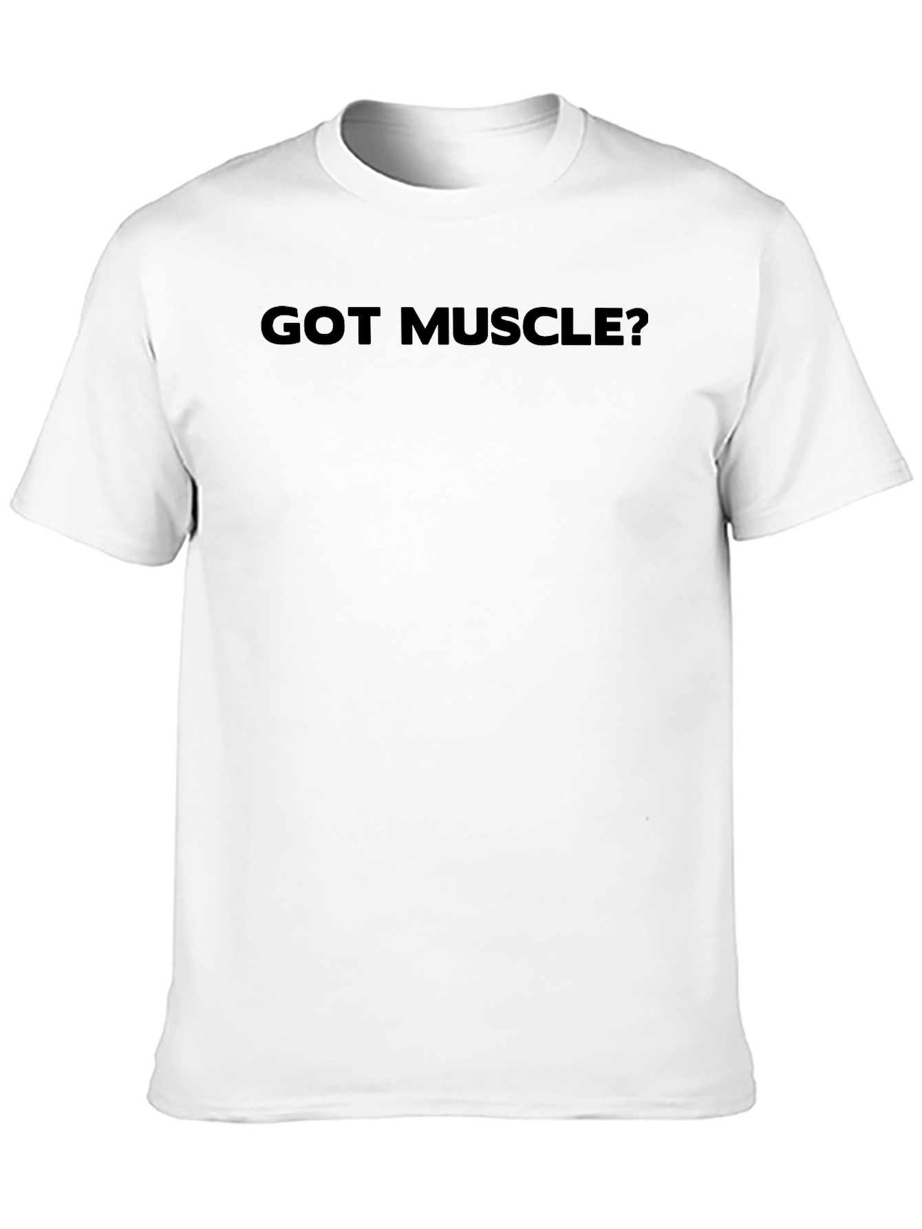Got Muscle? Black Graphic T-Shirt