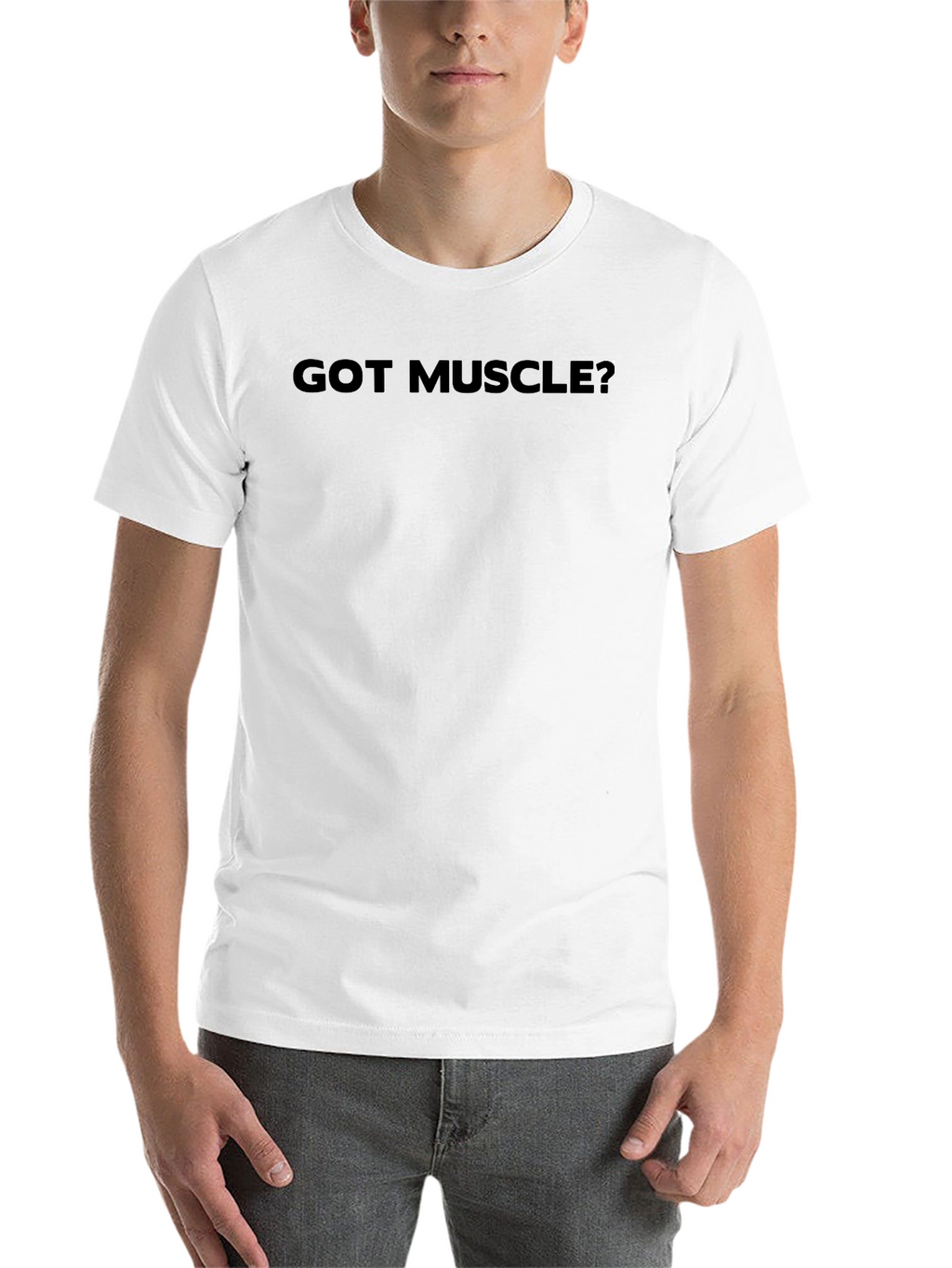 Got Muscle? Black Graphic T-Shirt