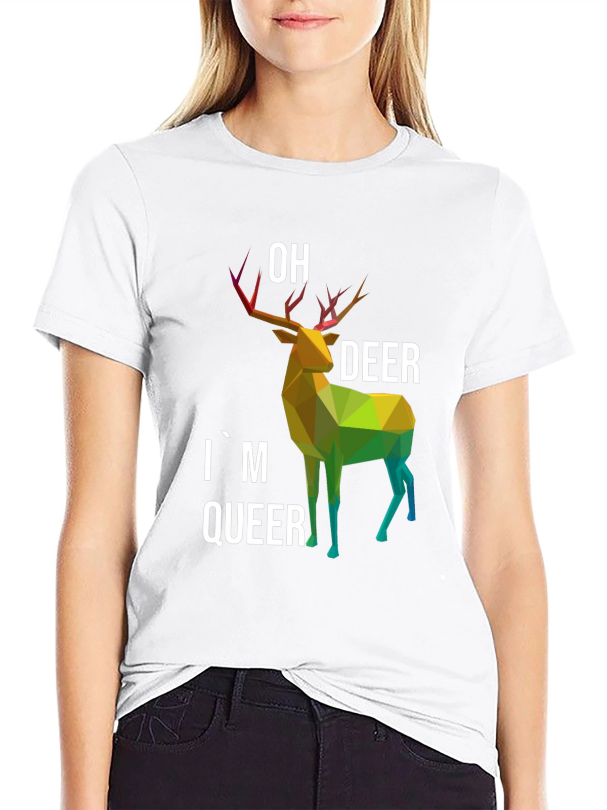 Oh Deer Im Queer T-Shirt