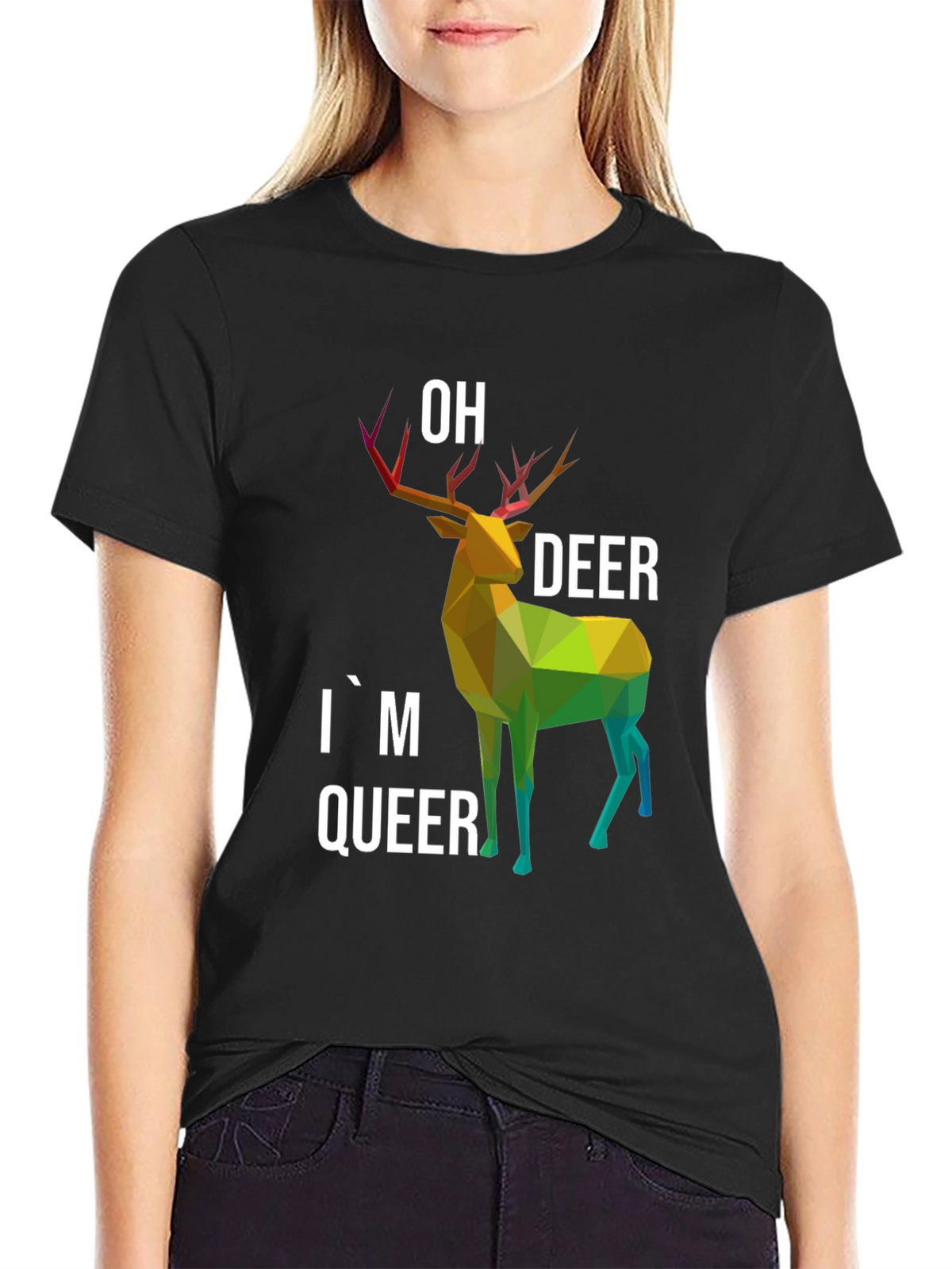 Oh Deer Im Queer T-Shirt
