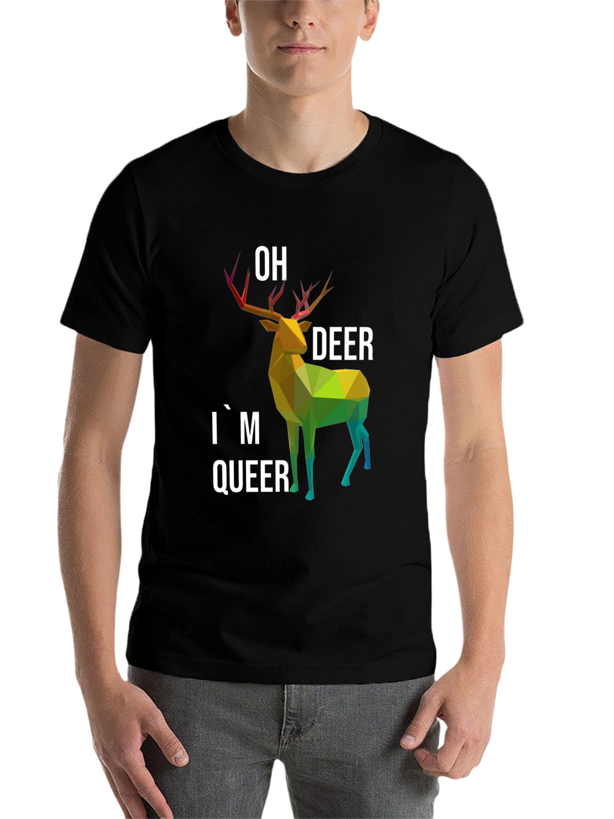 Oh Deer Im Queer T-Shirt