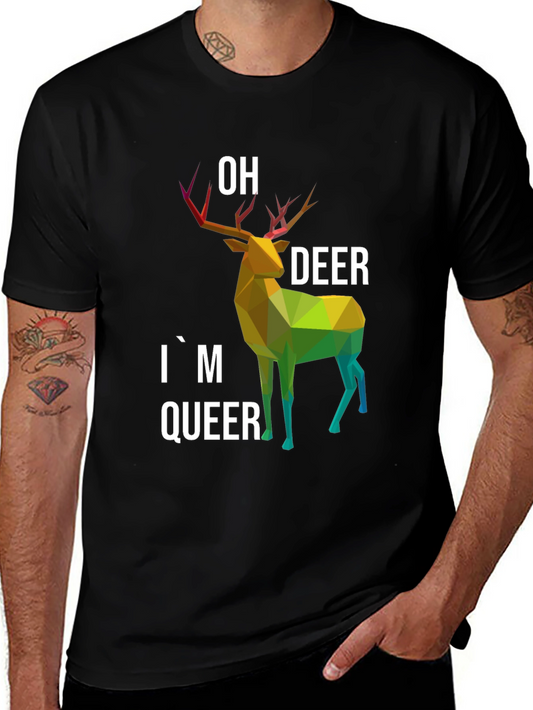 Oh Deer Im Queer T-Shirt