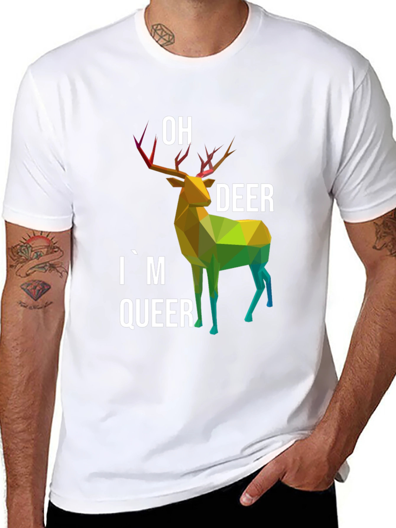 Oh Deer Im Queer T-Shirt