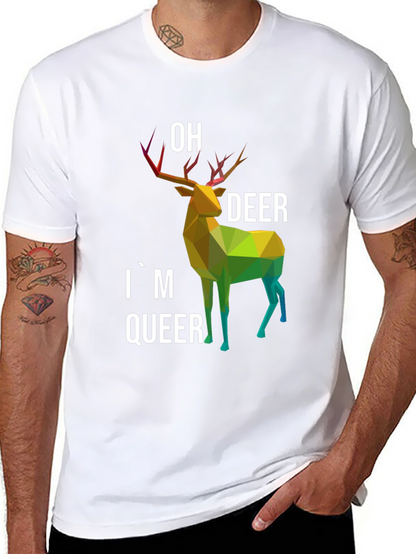 Oh Deer Im Queer T-Shirt