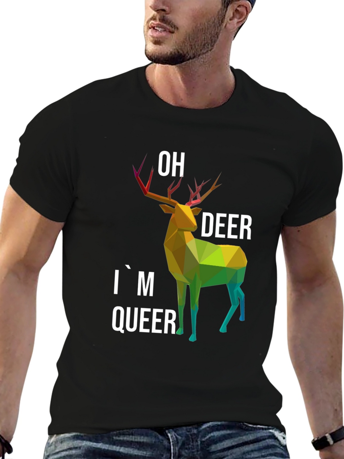 Oh Deer Im Queer T-Shirt