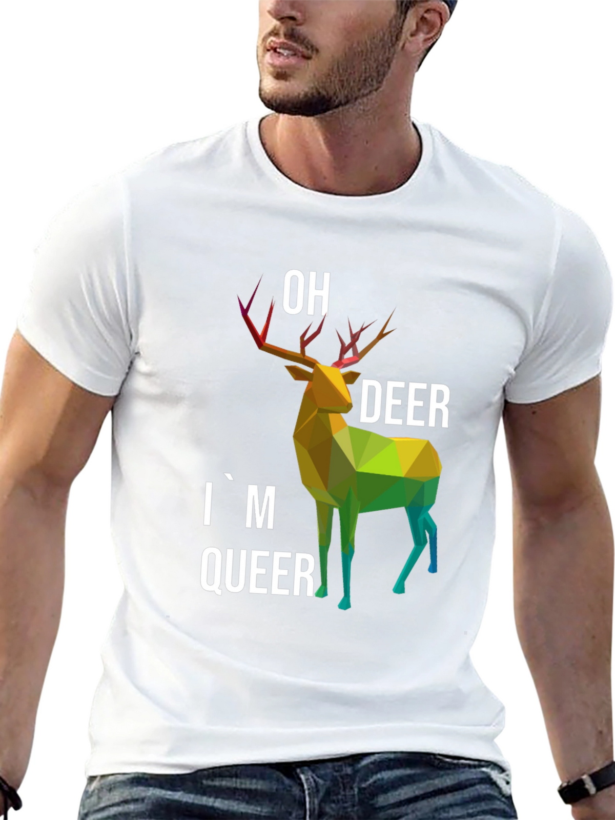 Oh Deer Im Queer T-Shirt