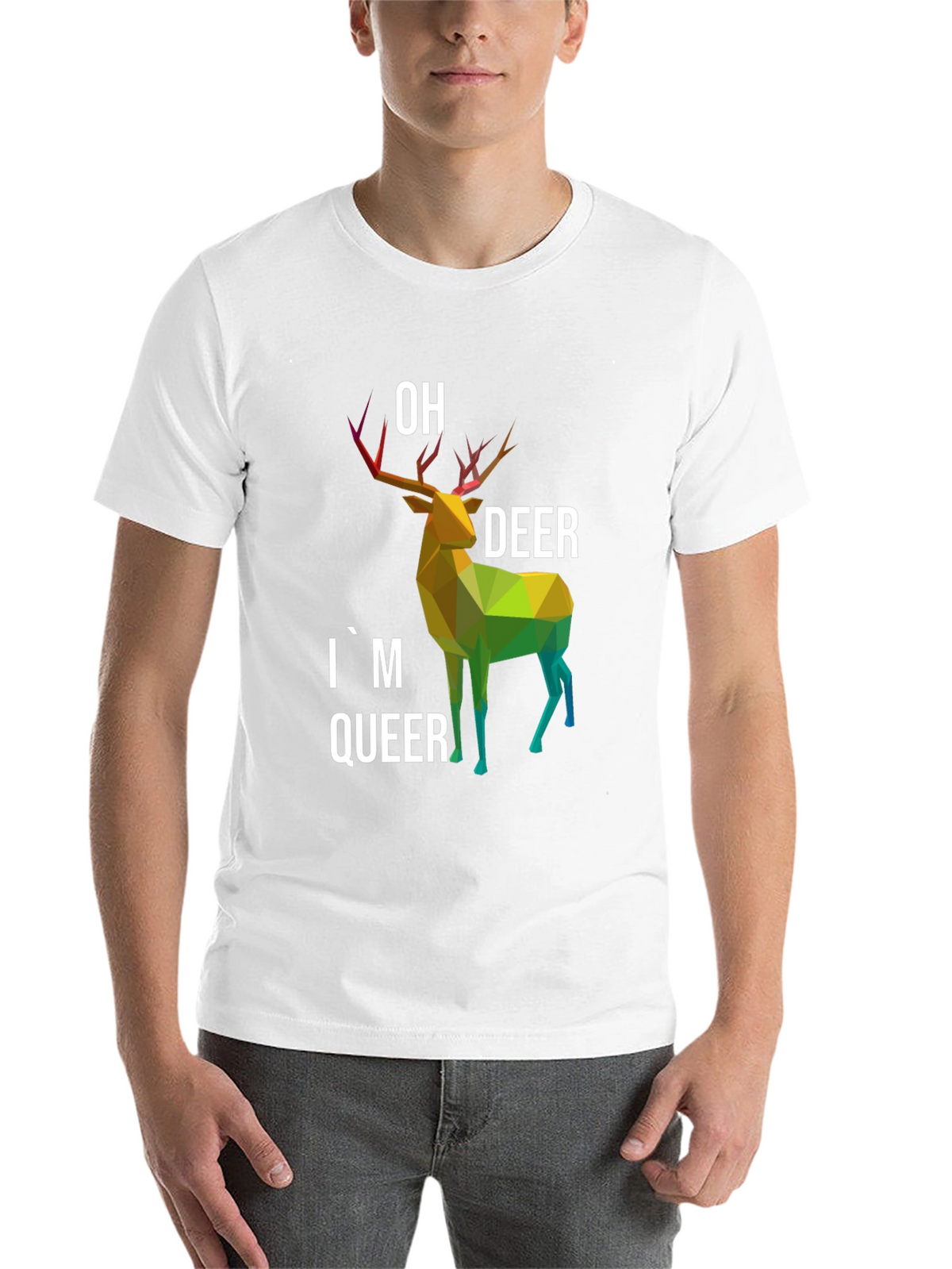 Oh Deer Im Queer T-Shirt