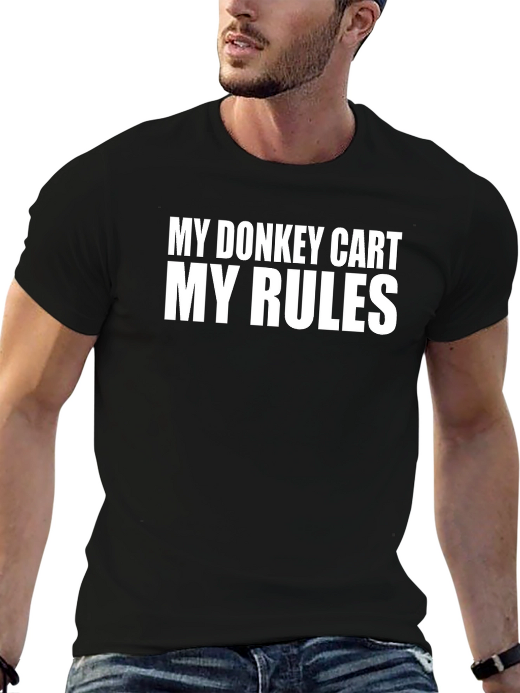 My Donkey Cart My Rules Graphic Tee