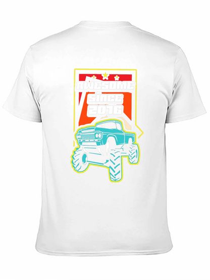 Awesome Since 2016 Monster Truck Graphic Tee