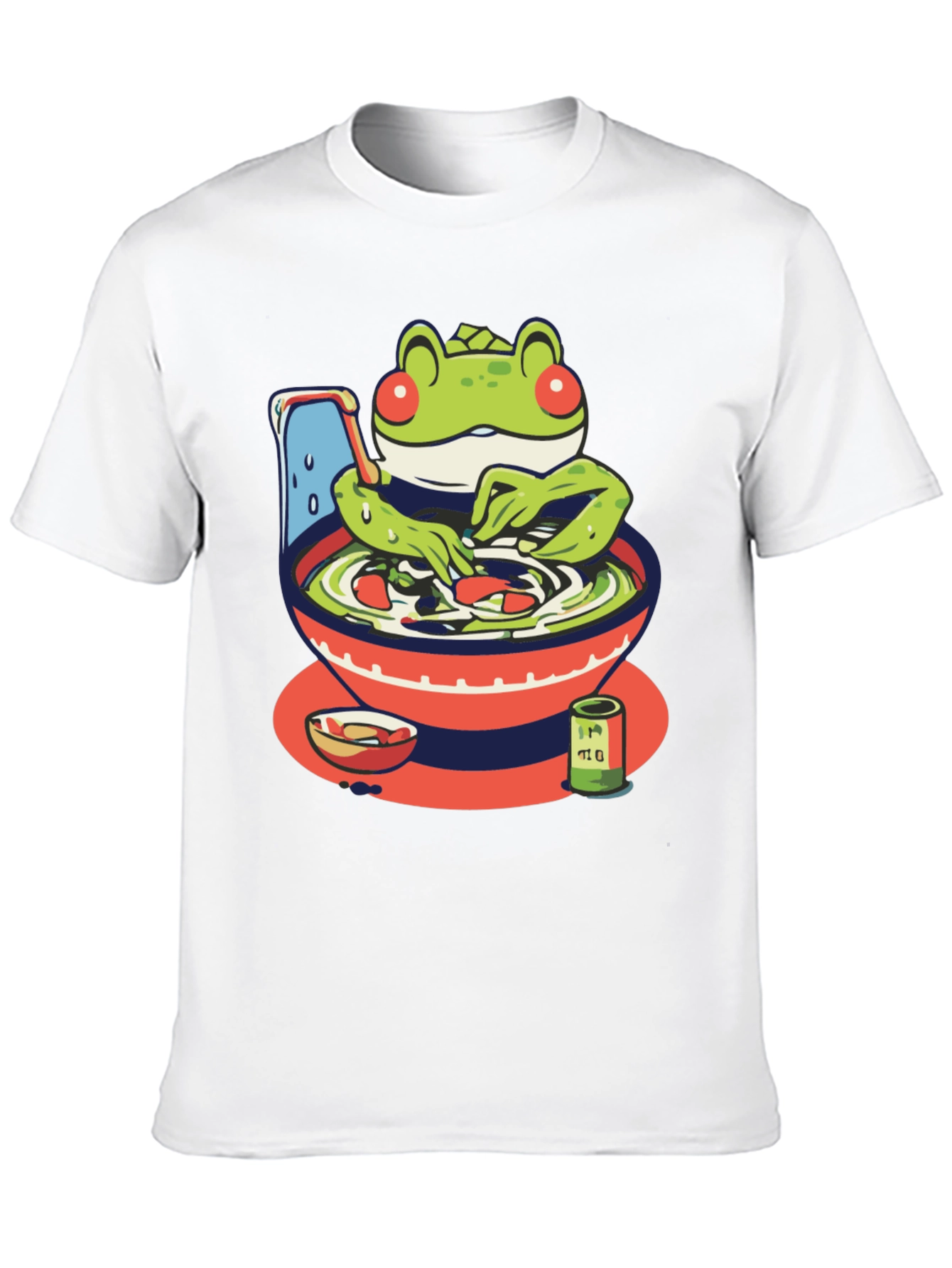 Frog Ramen T-Shirt - Unique Graphic Tee