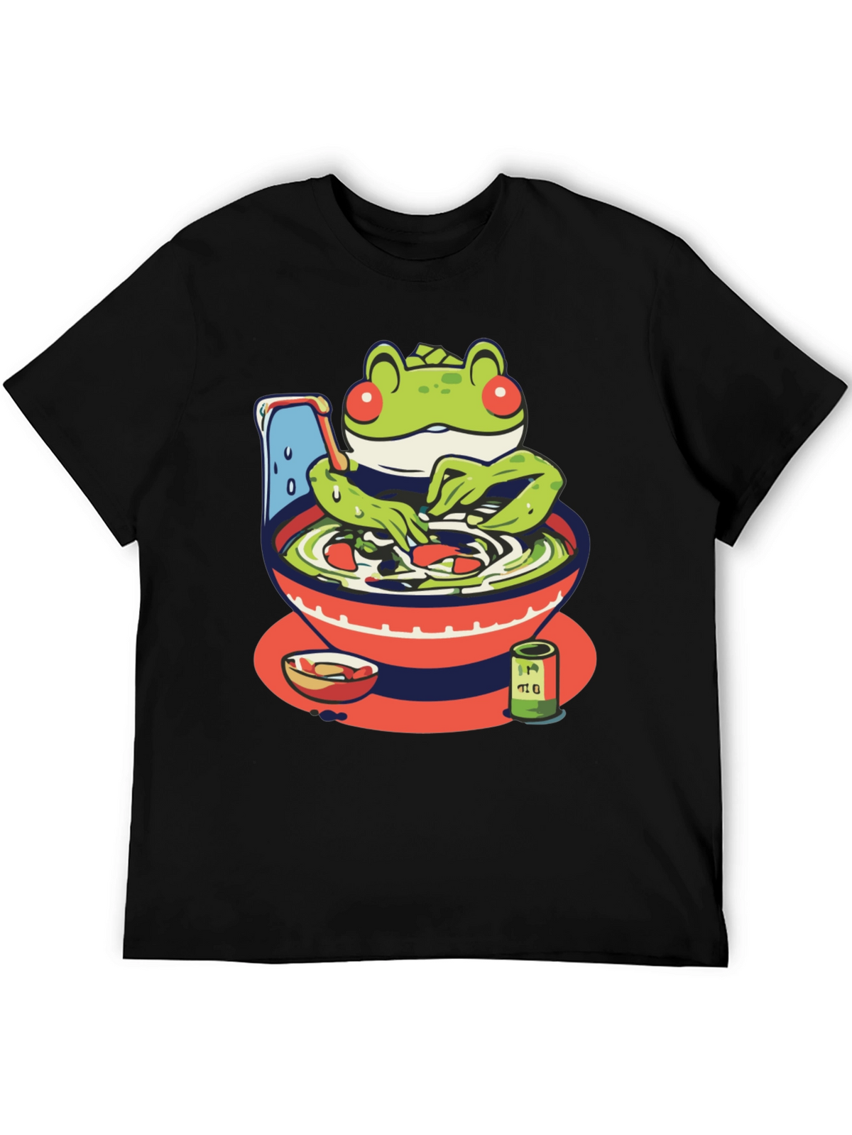 Frog Ramen T-Shirt - Unique Graphic Tee
