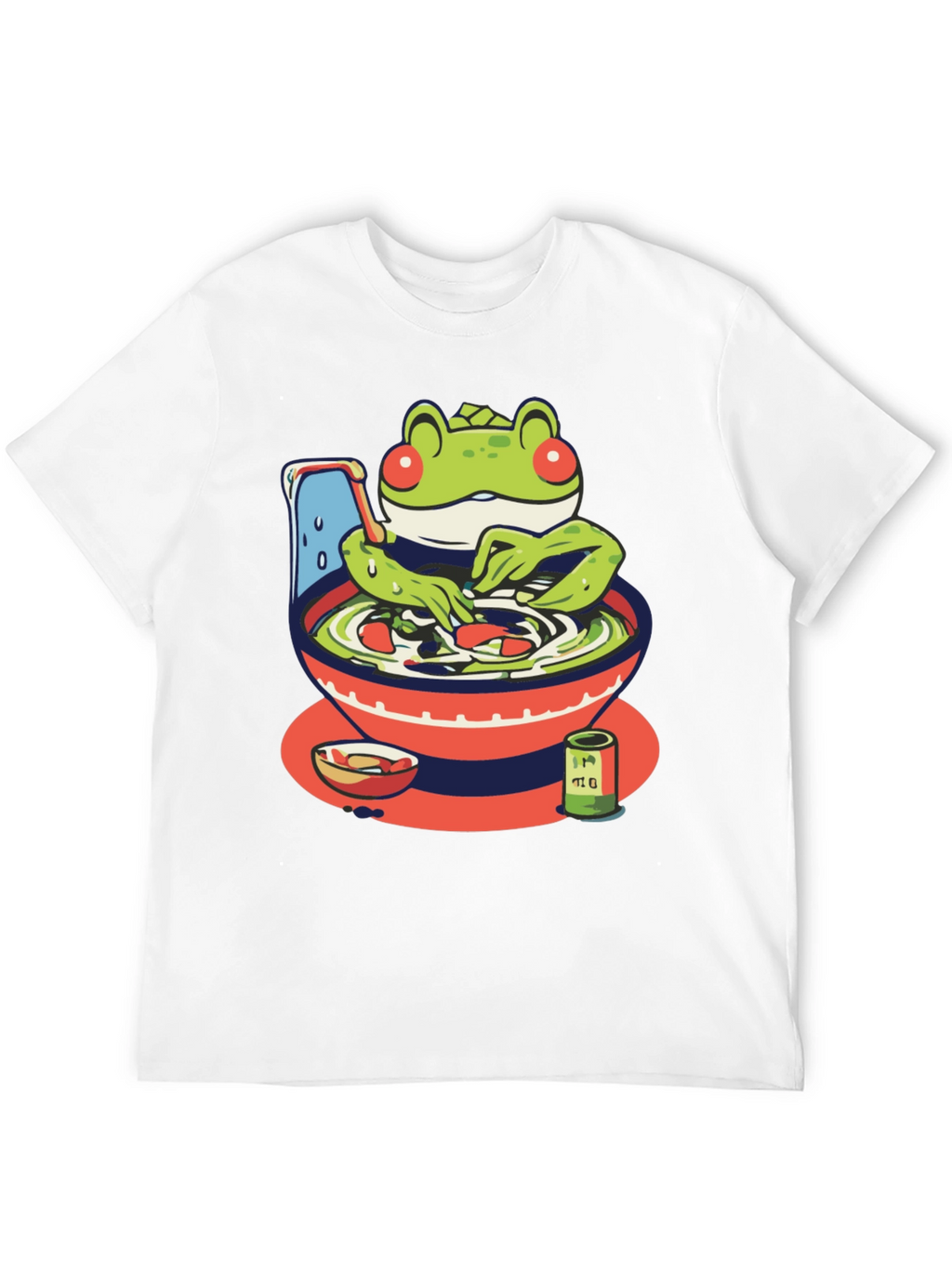 Frog Ramen T-Shirt - Unique Graphic Tee
