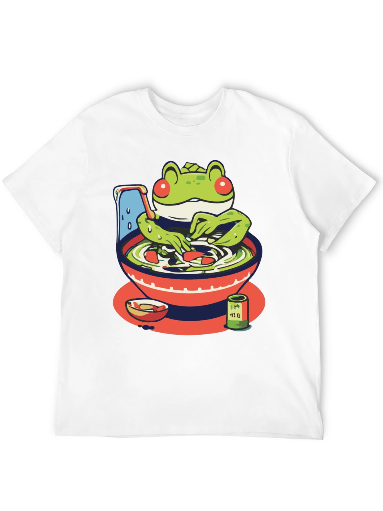 Frog Ramen T-Shirt - Unique Graphic Tee