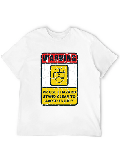 VR Hazard Warning Graphic Tee