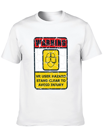 VR Hazard Warning Graphic Tee