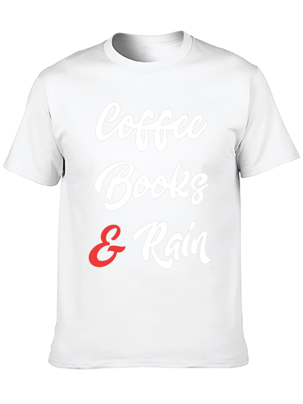 Coffee Books & Rain T-Shirt