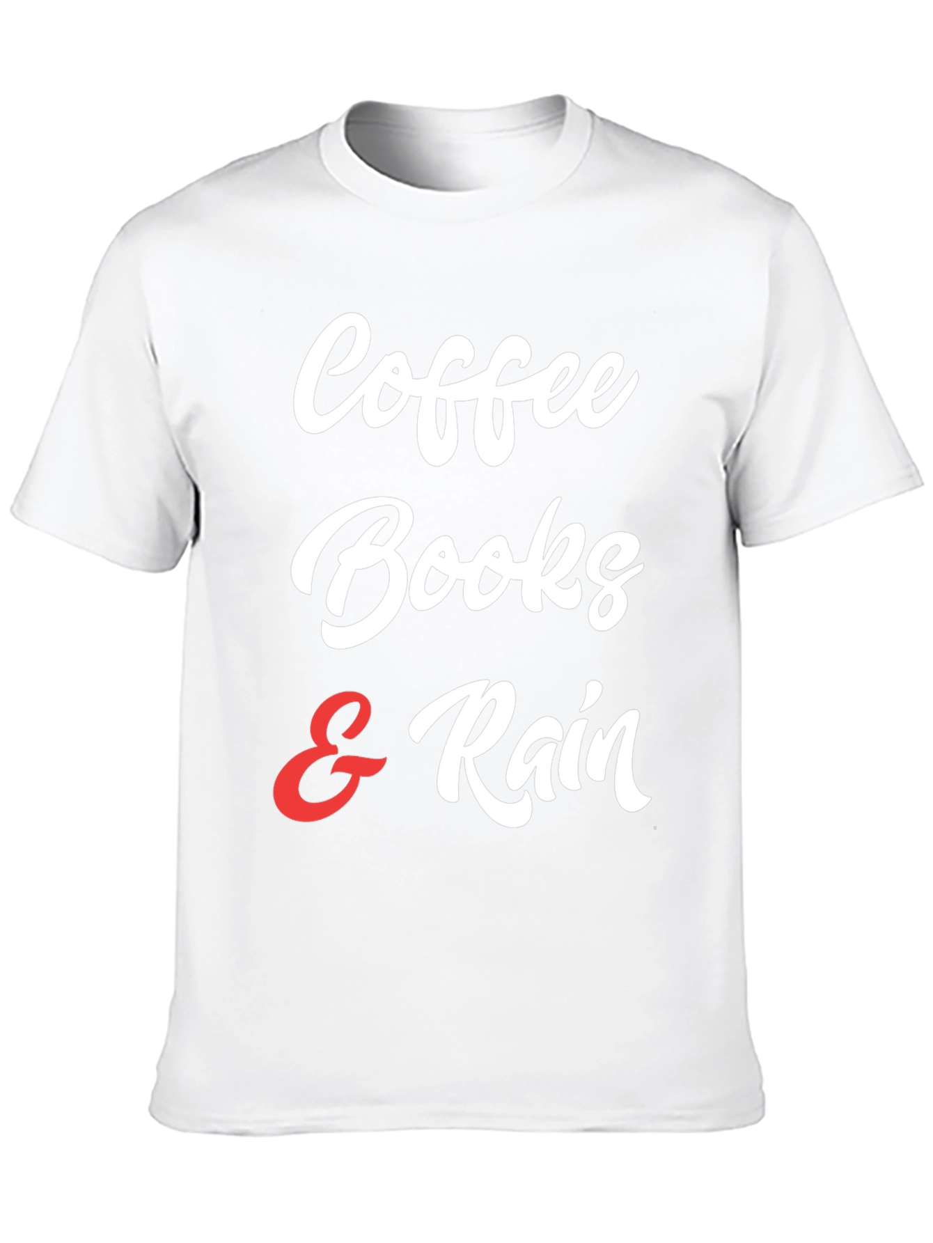 Coffee Books & Rain T-Shirt