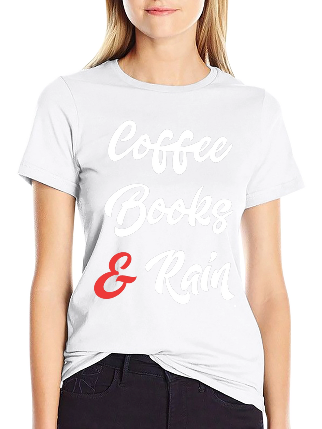 Coffee Books & Rain T-Shirt