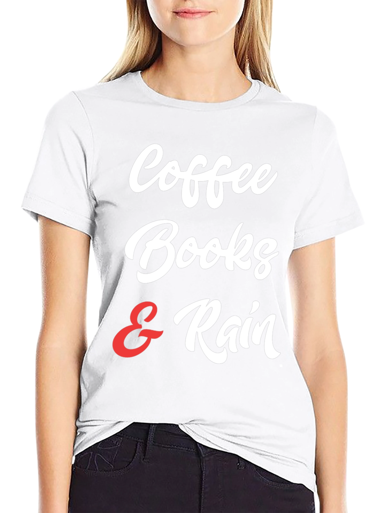 Coffee Books & Rain T-Shirt
