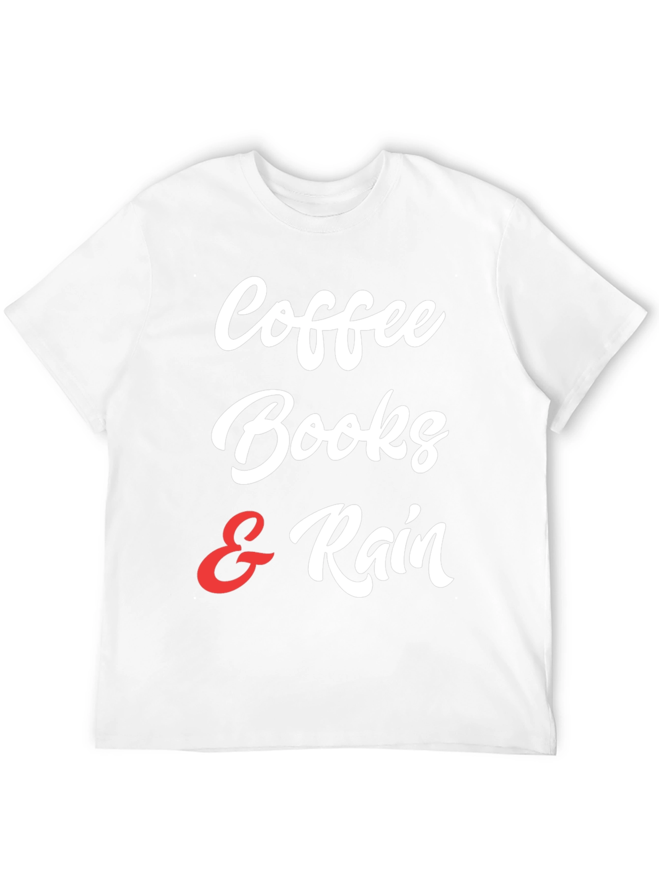 Coffee Books & Rain T-Shirt