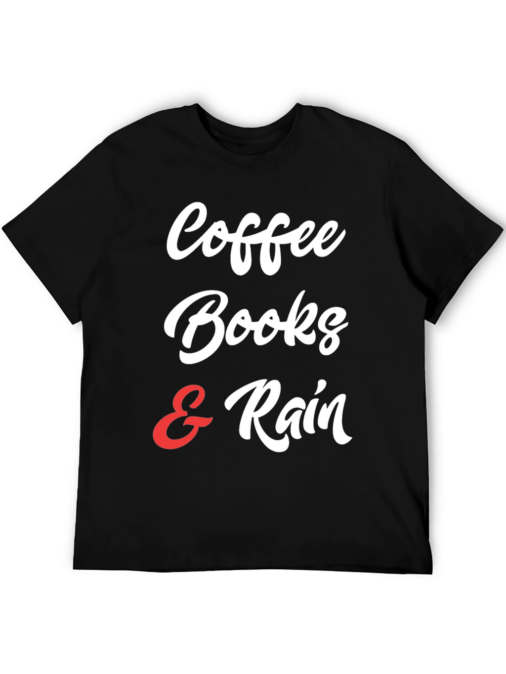 Coffee Books & Rain T-Shirt