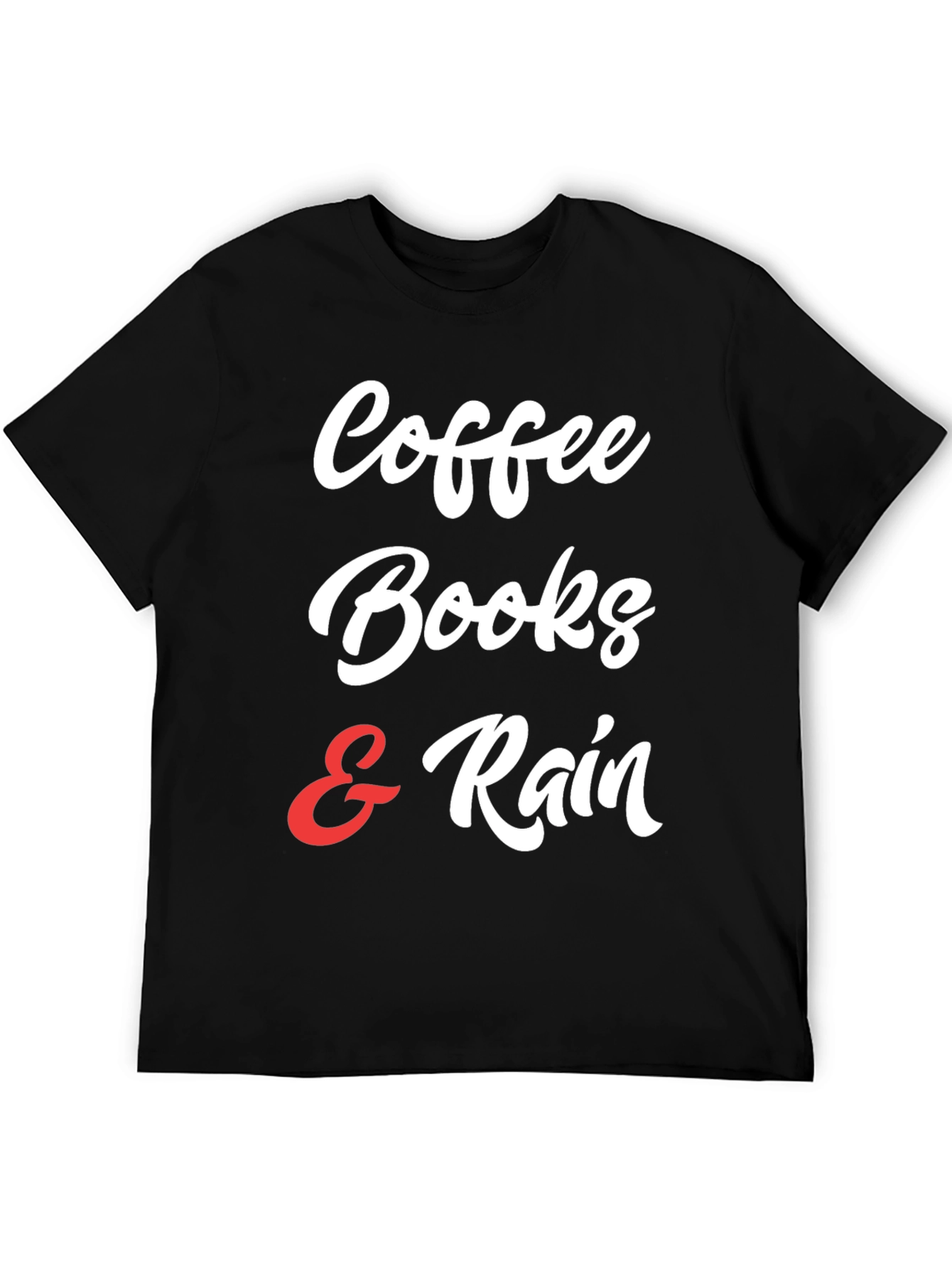 Coffee Books & Rain T-Shirt