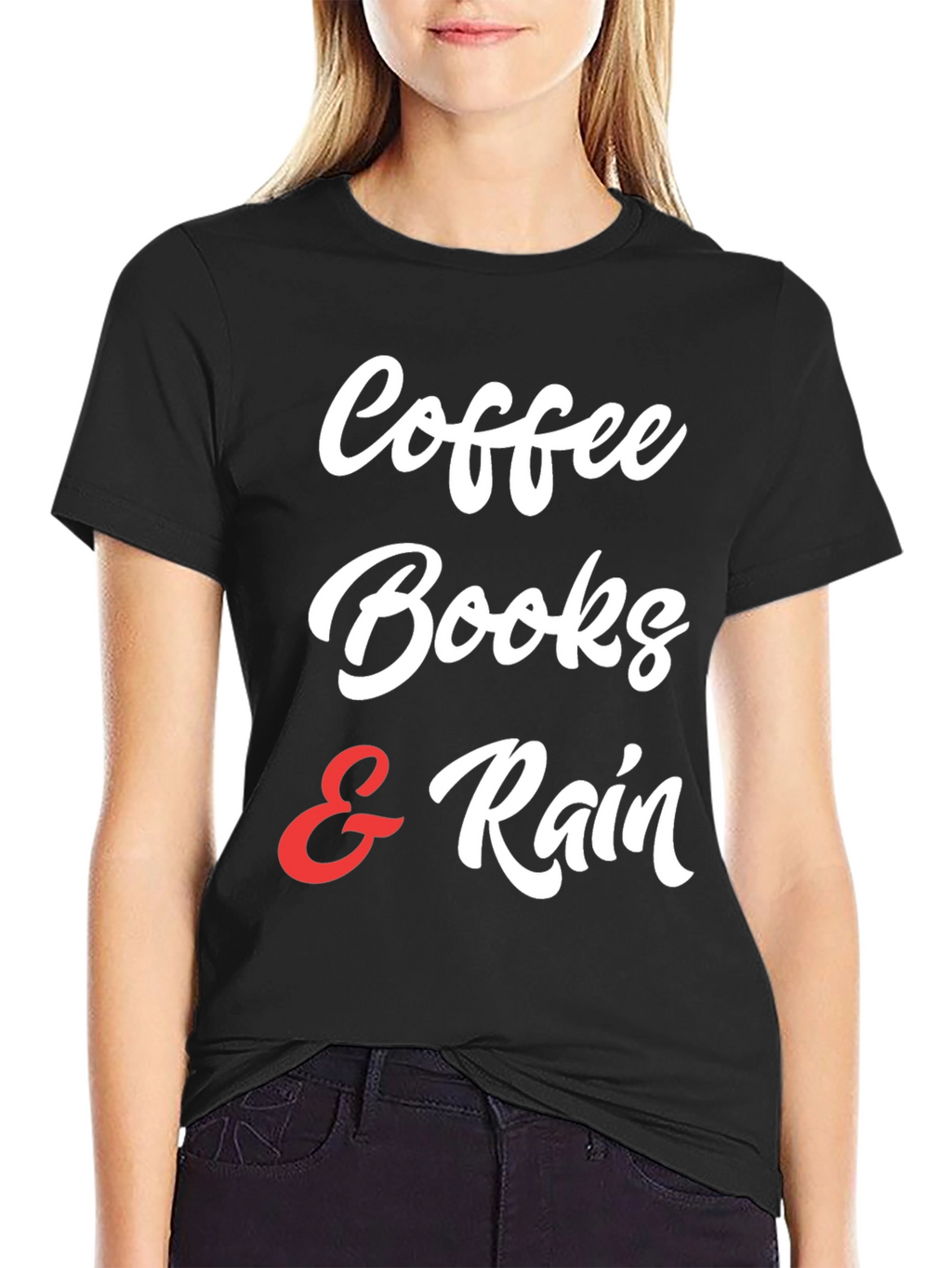 Coffee Books & Rain T-Shirt