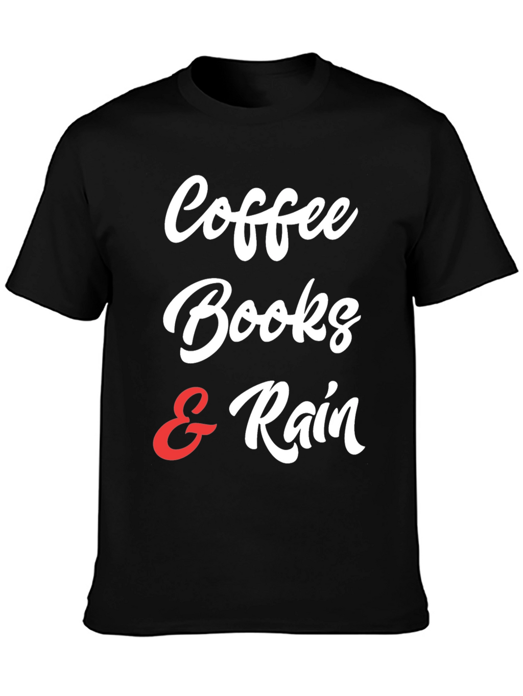 Coffee Books & Rain T-Shirt