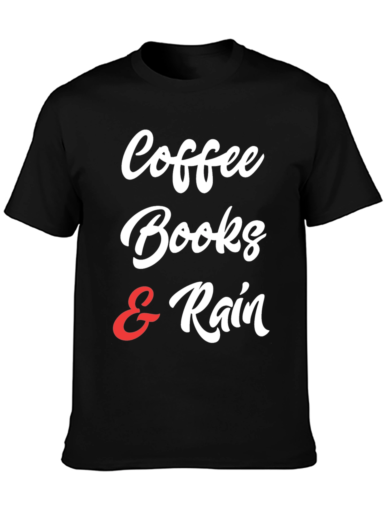 Coffee Books & Rain T-Shirt