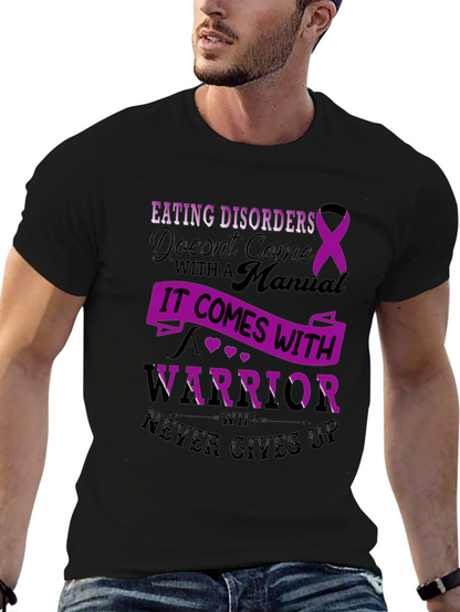 Eating Disorder Awareness T-Shirt - Warrior