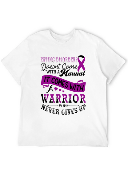 Eating Disorder Awareness T-Shirt - Warrior